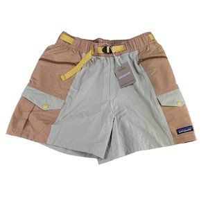 Patagonia Women's Two-Tone Shorts - Tan and Cream
